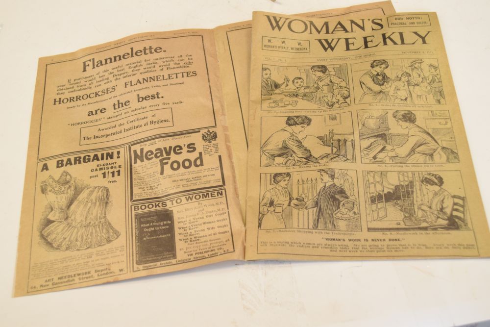Reproduction copy of the 1911 first edition of the Woman's Weekly, 2011 Centenary Condition: - Image 4 of 5