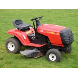 Raleigh 11HP four speed ride-on-mower, 36" cut lawnmower Condition: We do not guarantee mechanical