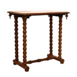 Victorian mahogany occasional table, 68cm x 46.5cm x 70cm high Condition: Scratches and water