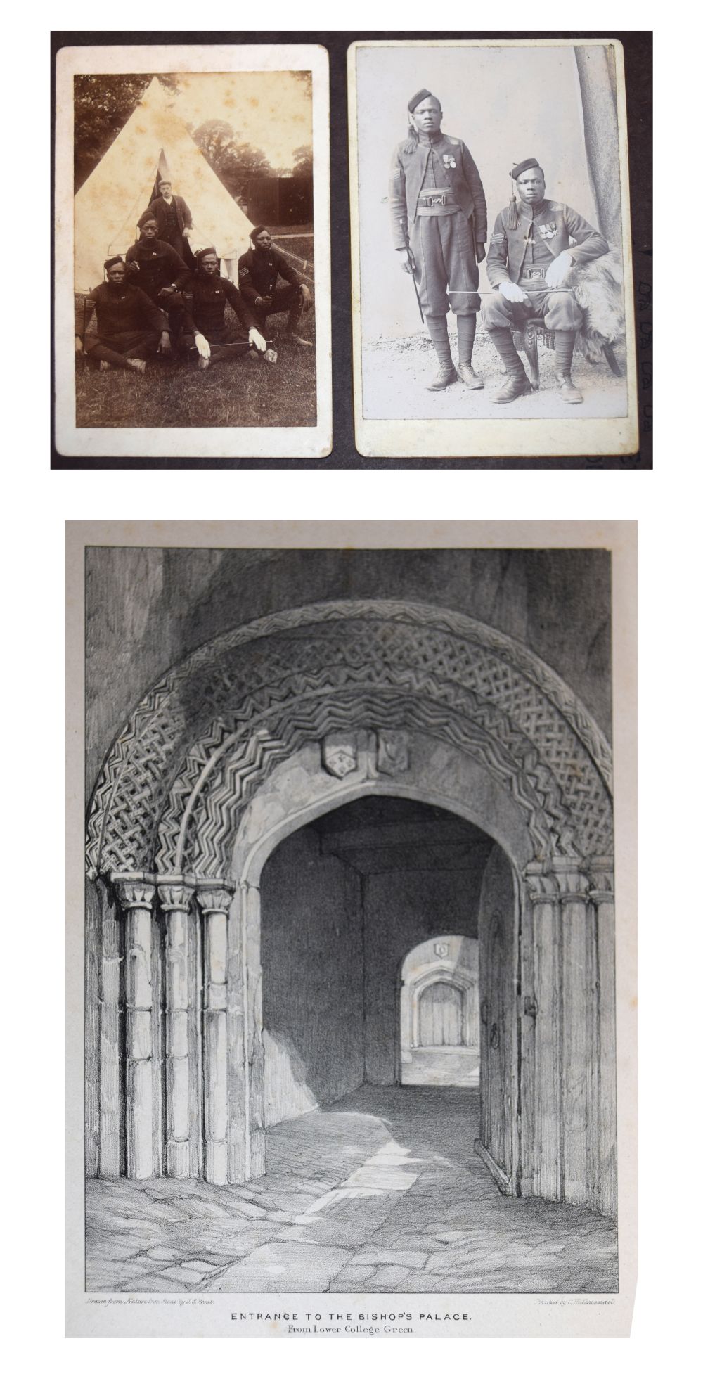 Rose Pocock - Group of 19th Century loose leaf lithographs - Sketches of Bristol, together with