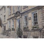Anthony V. Pace - Watercolour - 'Bath', signed lower left, 18.5cm x 26.5cm Condition: **Due to