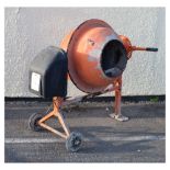 T-Mech MCM 70lt cement mixer Condition: PAT tested only and sold with no guarantee, item shows signs