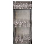 Extensive suite of Stewart Crystal glassware Condition: Glasses appear sound however if potential