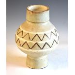 Studio Pottery - Redcliff Pottery, Bristol, 1970's stoneware vase, printed and inscribed marks to