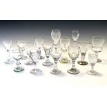 Collection of early 19th Century and later drinking glasses etc Condition: Light scratches present