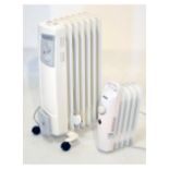 Dimplex OFC1500 portable electric radiator, together with another smaller by Status (2) Condition: