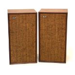 Rare pair of vintage Bowers & Wilkins DM1 Direct Monitor bookshelf speakers, No.11945 and 11946,