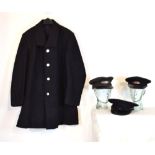 Railway Interest - Manclark & Son Ltd British Rail Pn749 style overcoat, Compton Webb size 6 7/