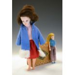 Sindy doll, together with Pippa doll, and an assortment of clothes Condition: **Due to current