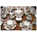 Extensive collection of Royal Albert 'Old Country Roses' dinner and tea wares Condition: Loss of