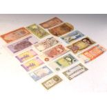 Bank Notes - Collection of mainly mid to late 20th Century world and GB bank notes Condition: Most