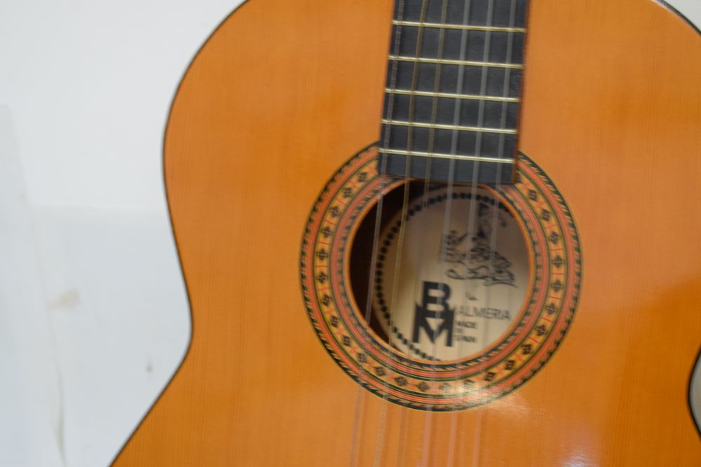 Balmeira acoustic guitar in soft case Condition: Some very minor losses to the finish on the edges - Image 3 of 7