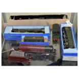 Four Hornby Dublo OO gauge railway train set locomotives and tenders to include Duchess of Atholl,