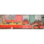 Triang Railways electric model railroad (R3HX), together with a quantity of trackside accessories,