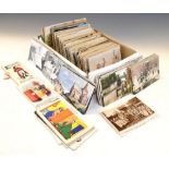 Quantity of topographical and other postcards, approximately 300 plus Condition: General wear and