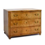 19th Century Continental Biedermeier influence chest of drawers, 103cm x 55cm x 77cm Condition: