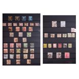 Collection of Great Britain postage stamps in one stock album