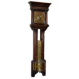 Oak and brass 'Clepsydra' water clock