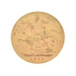 Gold Coins - Edward VII gold sovereign 1905