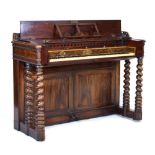 Rosewood square piano