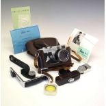 Leica Ernst Wetzlar M3 camera No 1036051, circa 1961-2