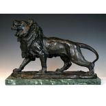 Giacomo ('Jacques') Merculiano, (Italian, 1859-1935) - Bronze Lion