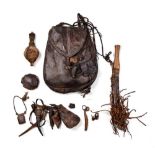 West African Dogon (Kaador) Medicine Man / Witch Doctor's bag.