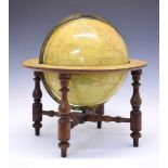 Late 19th Century 12-inch terrestrial library table globe