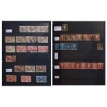 Extensive collection of Great Britain postage stamps in a ring bound stock album
