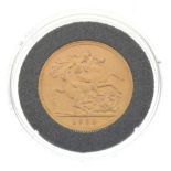 Gold Coins - George V gold sovereign 1930