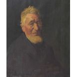 Stanhope Alexander Forbes, (Newlyn School, 1857-1947) - 'Study of an Old Fisherman'