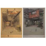 After Cecil Alden - two Prints from the 'Old English Inns' series,