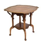 Early 20th century mahogany occasional table