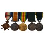 First World War medal group