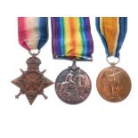 First World War medal trio