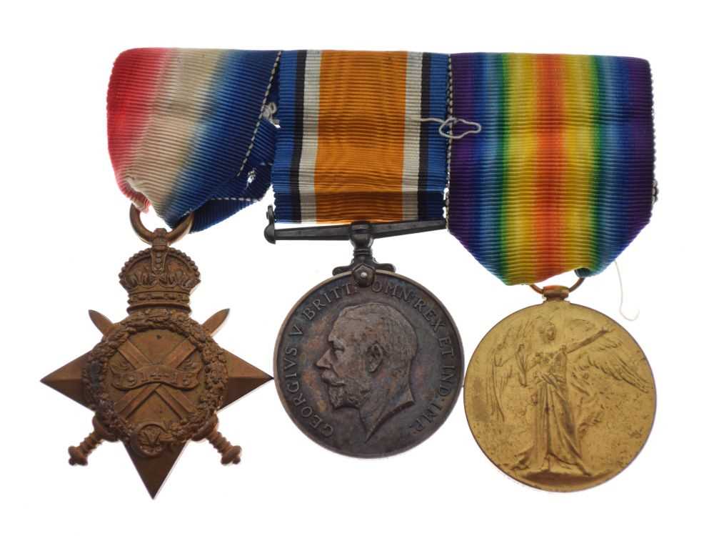 Collection of World War I medals