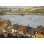 John Whitney - Watercolour - View of Falmouth