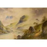 R.T.Wilding - pair of Watercolours - landscapes