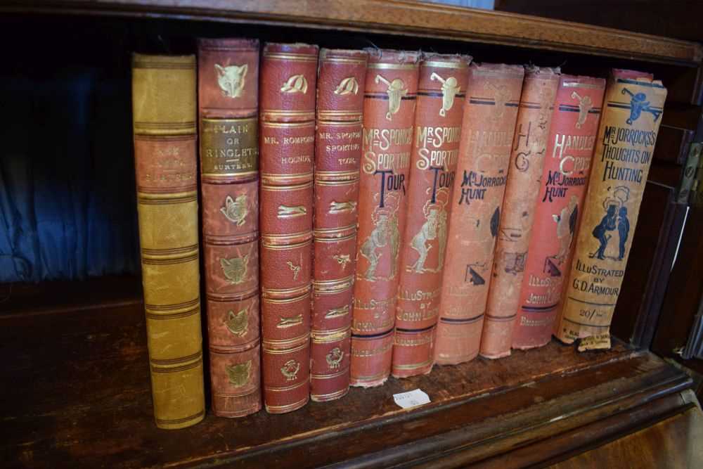 Collection of hunting books