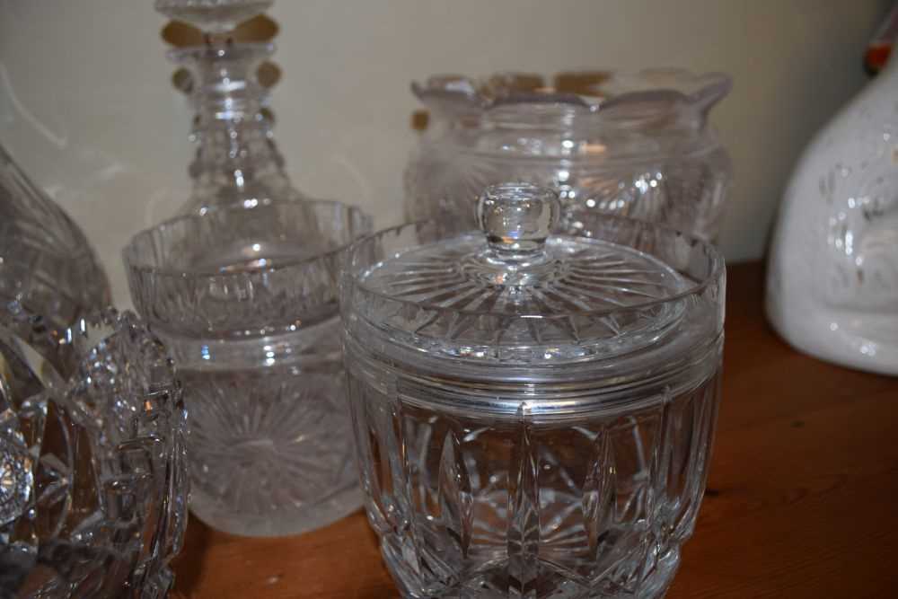 Quantity of cut glass - Image 3 of 5