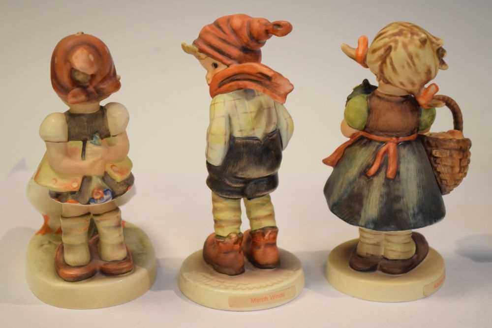 Group of Hummel figures and Hummel embroidery - Image 2 of 6