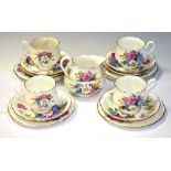 Royal Albert 'Harvest Bouquet' part tea service