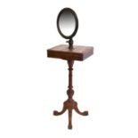 Late Victorian or Edwardian shaving / vanity stand