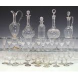 Collection of mainly 19th Century glassware