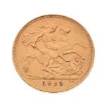 Gold Coins - George V Sovereign 1929