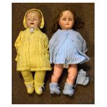 Two circa 1920's dolls