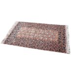 Middle Eastern wood rug