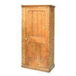 Pitch pine hall wardrobe