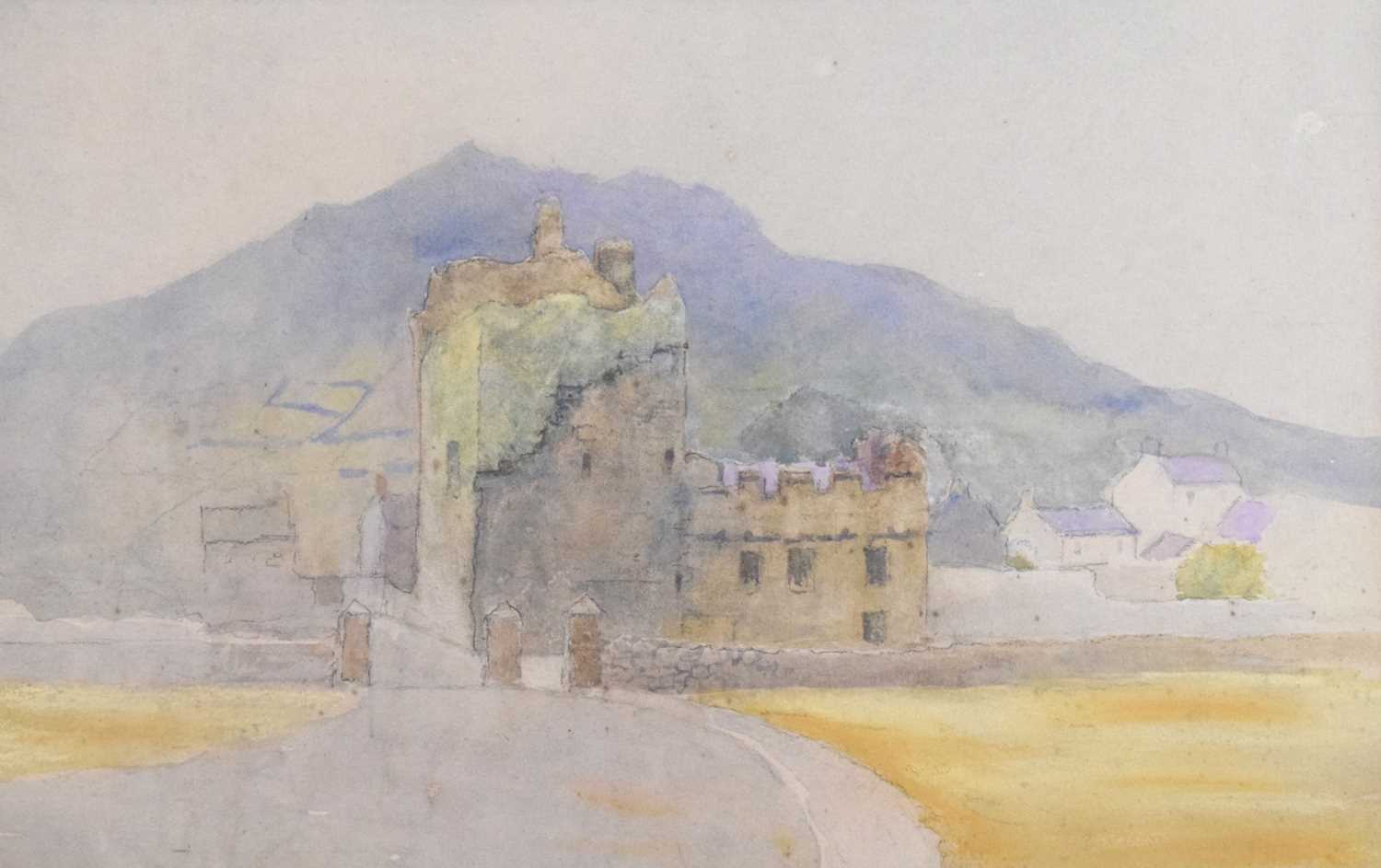 Irish School, circa 1900 - Watercolour - Taaffe's Castle, County Louth