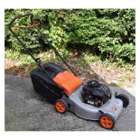 Flymo petrol lawn mower